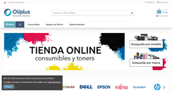 Desktop Screenshot of oliplus.es