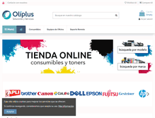 Tablet Screenshot of oliplus.es